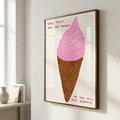 David Shrigley｜you must eat ice cream（冰淇淋）_1