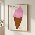 David Shrigley｜you must eat ice cream（冰淇淋）_2