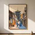 Nuomi 諾米 | 京都八坂塔-日本街景插畫_2