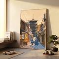 Nuomi 諾米 | 京都八坂塔-日本街景插畫_3