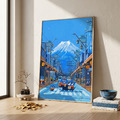 Nuomi 諾米 | 富士山-日本街景插畫_3