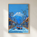 Nuomi 諾米 | 富士山-日本街景插畫_2