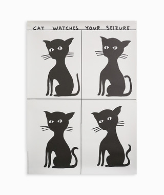 絕版｜David Shrigley｜Cat Watches Your Seizure