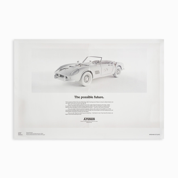 Daniel Arsham｜Fictional Advertisement 250 GT California