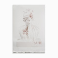 Daniel Arsham｜Rose Quartz Eroded Bust of Rome Divinis&eacute;e 玫瑰石英侵蝕的羅馬神化胸像