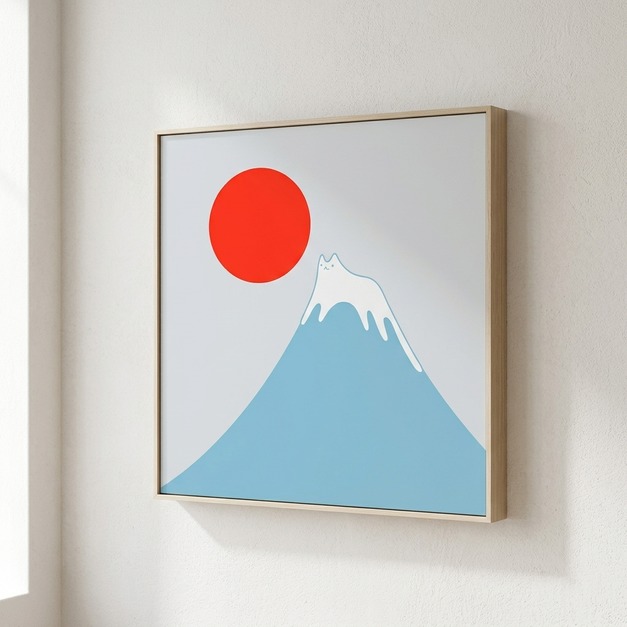 ilovedoodles｜貓咪地景32-貓咪冰山