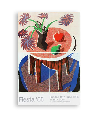 David Hockney｜Fiesta '88 (Bradford Festival)