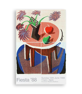 David Hockney｜Fiesta '88 (Bradford Festival)
