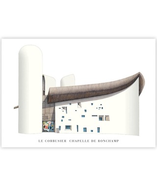 Le Corbusier | 廊香教堂 Chapelle de Ronchamp (Chapelle Notre Dame du Haut)