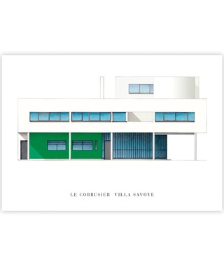 Le Corbusier | Villa Savoye, North East 薩伏依別墅