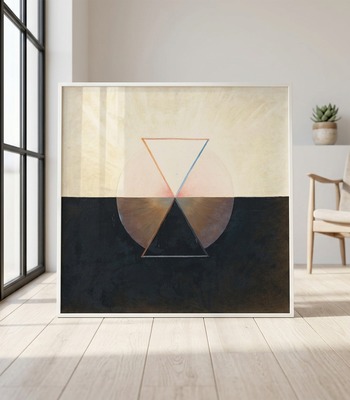 Hilma af Klint｜The Swan, no 13 (No 13 天鵝)