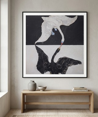 Hilma af Klint｜The Swan, no 1 (天鵝,no 1)