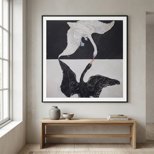Hilma af Klint｜The Swan, no 1 (天鵝,no 1)