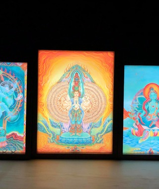 燈箱｜大地的喜悅｜佛像