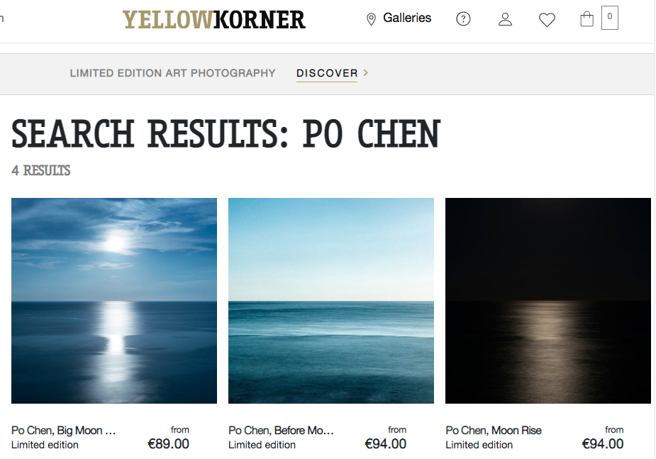 如何經營自己的作品直到進入全球連鎖藝廊Yellowkorner？以aPo攝影作品為例