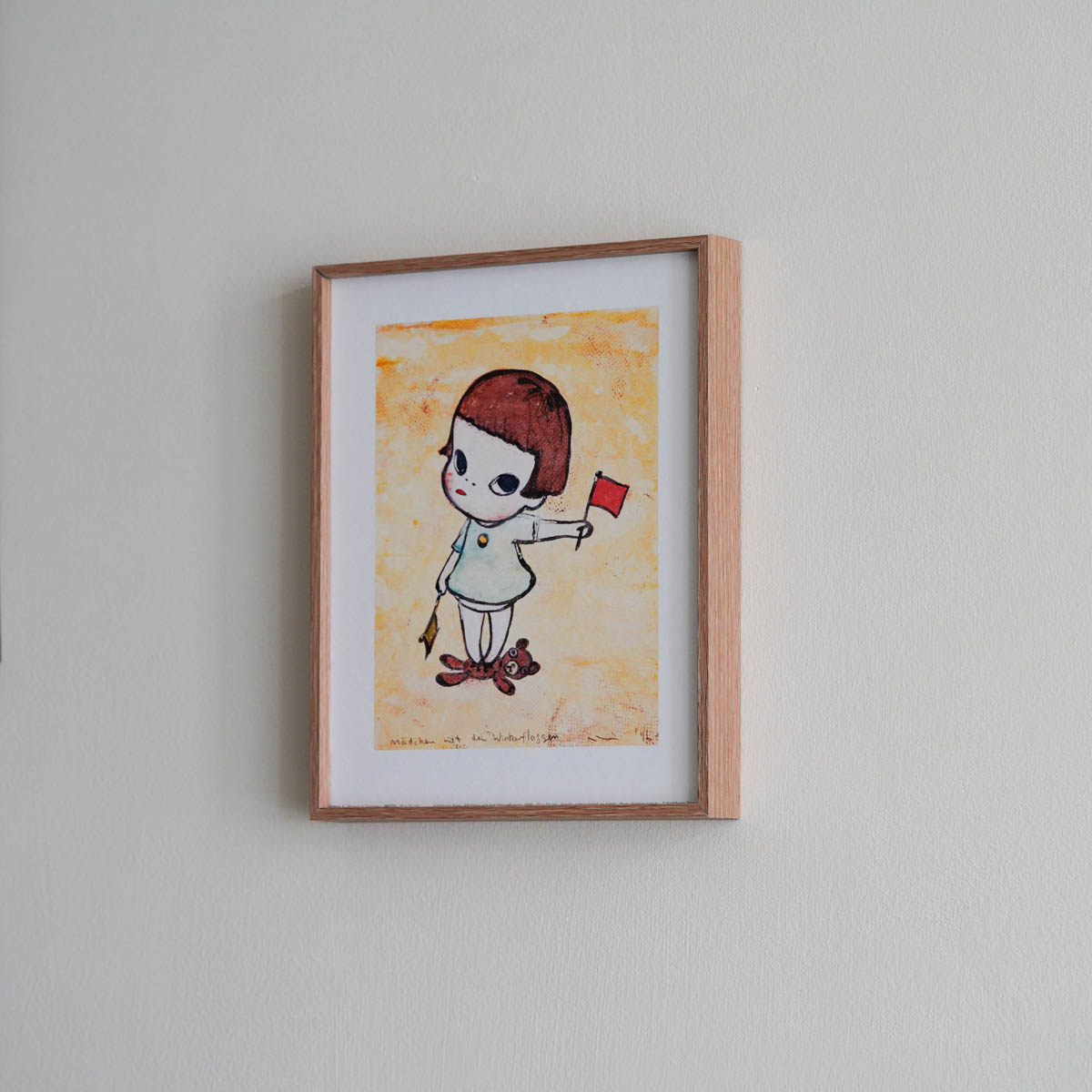 奈良美智 Yoshitomo Nara｜手旗少女