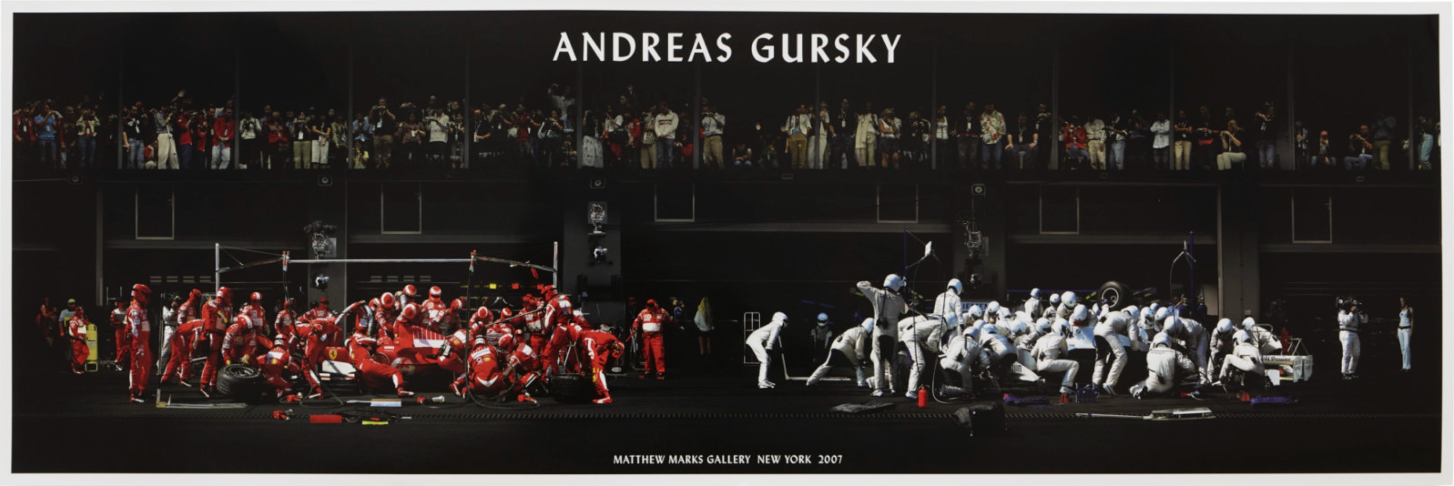海報｜ANDREAS GURSKY: F1 Boxenstopp I | LIGHTO / Online Art