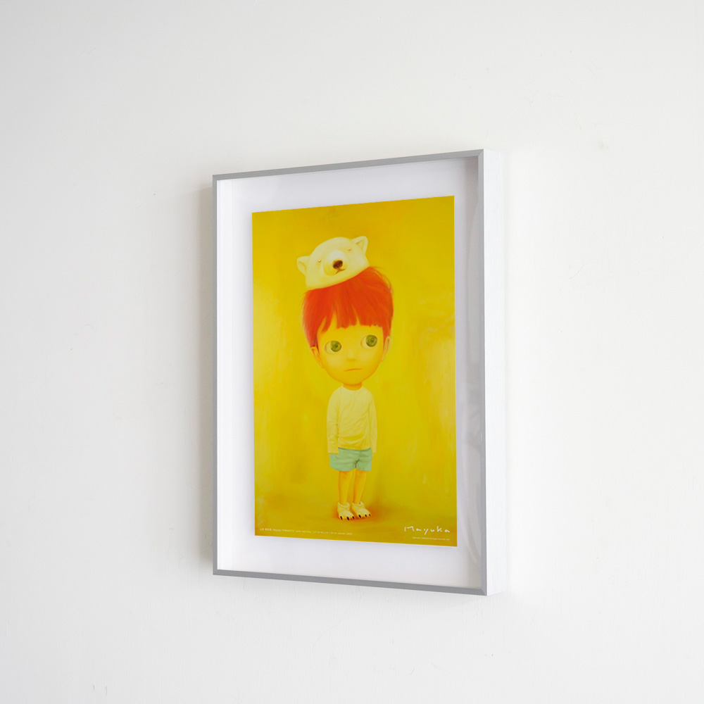 海報｜山本麻友香：polar bear boy | LIGHTO / Online Art Shops