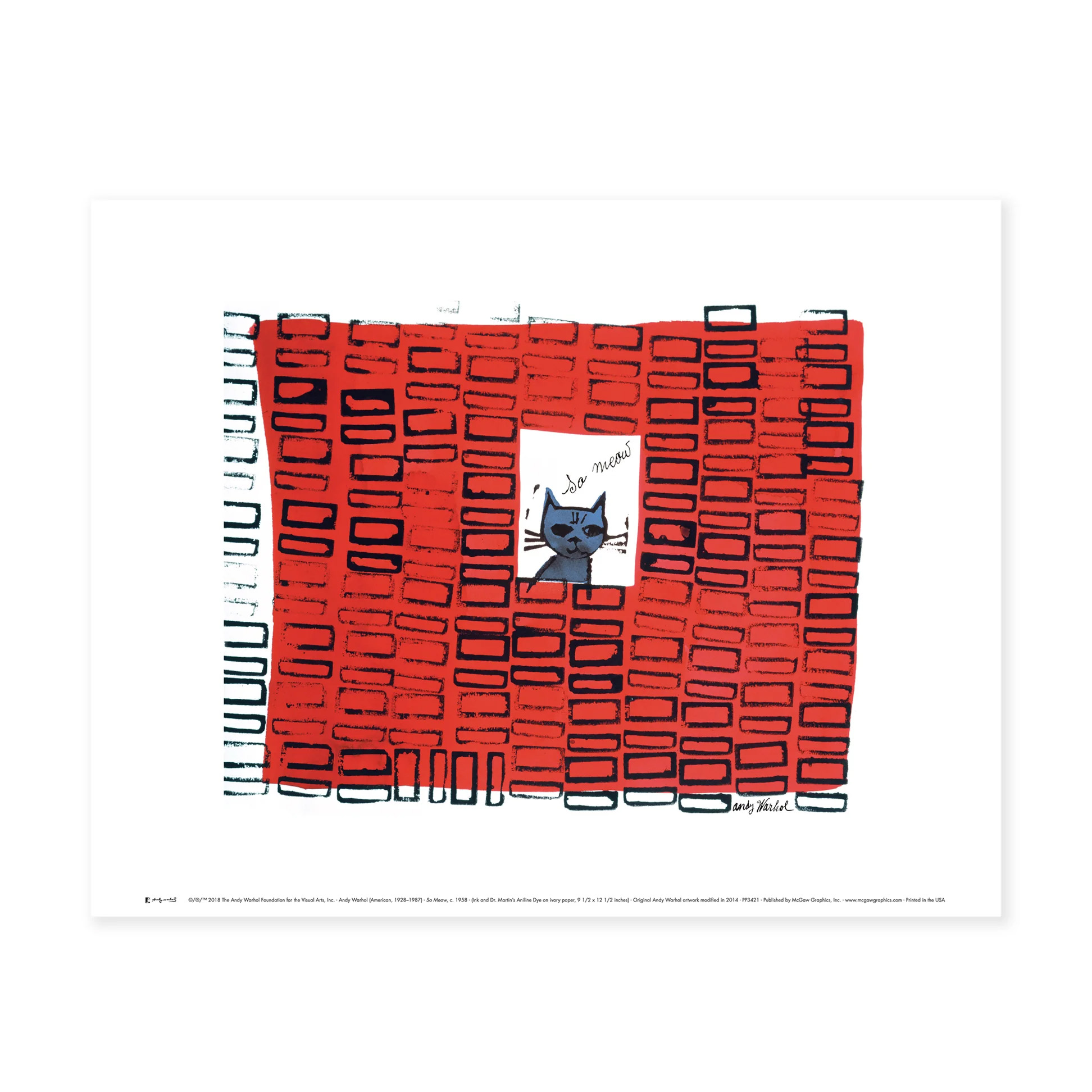 Andy Warhol｜So Meow