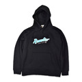 SCRIPT LOGO HOODIE / BLACK 帽T