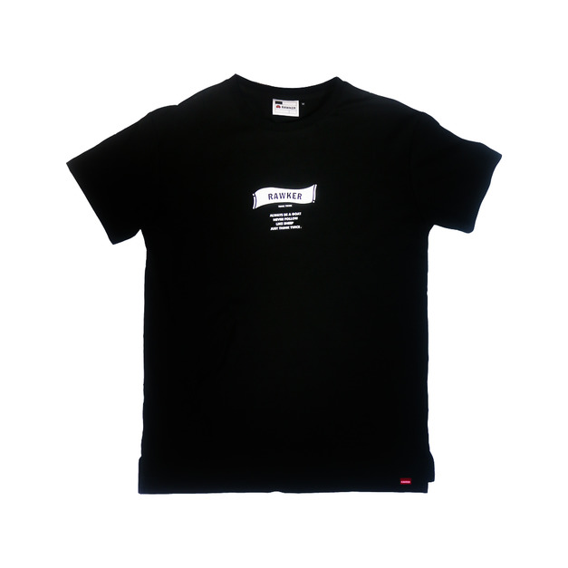 SIDE POCKET TEE / BLACK 短袖上衣