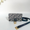 DIOR 帆布馬鞍 腰包
