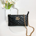 GUCCI GG Marmont mini 鍊包 黑