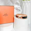 Hermes Clic H 玫瑰金手環 手鐲 黑