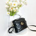 GUCCI GG Marmont 化裝盒包 19cm 黑_4