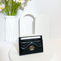 GUCCI Marmont 卡片夾 黑