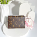 LOUIS VUITTON LV Victorine 金豆 三折短夾_4