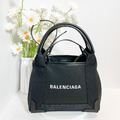 BALENCIAGA 帆布托特包XS 黑