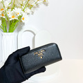 PRADA 鑰匙包 零錢包 黑_2
