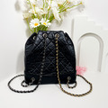 CHANEL 香奈兒 Gabrielle Backpack 金銀鍊拼接兩用 流浪包 後背包_2