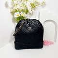 CHANEL 香奈兒 Gabrielle Backpack 金銀鍊拼接兩用 流浪包 後背包