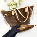 LOUIS VUITTON LV 老花經典托特包 中款_4