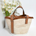 LOEWE 草編菜籃子 Inlay Basket 手袋_4