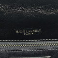 Saint Laurent Paris YSL 揉製小牛皮翻蓋NIKI鏈包 小款 黑_4