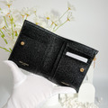 Saint Laurent Paris YSL 零錢袋短夾 黑金_2