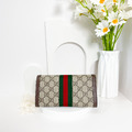 GUCCI Ophidia 經典老花翻蓋長夾_4