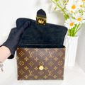 LOUIS VUITTON LV LOCKY BB 鎖頭小手提包 黑_1