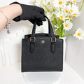 TORY BURCH TB 手提斜背兩用小方包 黑_2