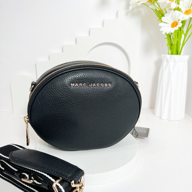 MARC JACOBS MJ 超可愛圓餅包 黑