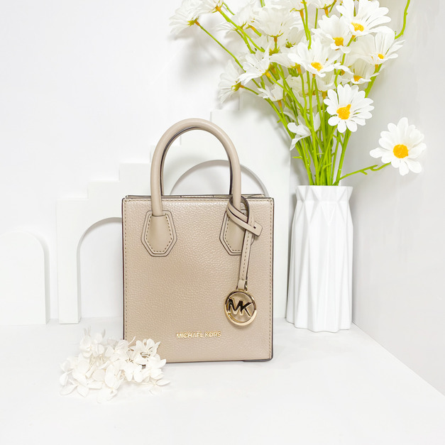 MICHAEL KORS MK MERCER 迷你琴譜包 奶茶