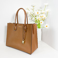 MICHAEL KORS MK 鎖頭托特包 大款 焦糖_6