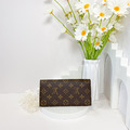 LOUIS VUITTON LV EMILIE 長夾 紫紅豆_5