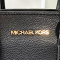 MICHAEL KORS MK AVRIL系列 翅膀托特蝙蝠包 中款 黑_2