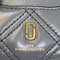 MARC JACOBS MJ 專櫃款 菱格卡夾 灰_2