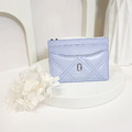 MARC JACOBS MJ 專櫃款 菱格卡夾 天空藍