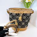 TORY BURCH TB 正櫃款迷你老花水桶 黑_7